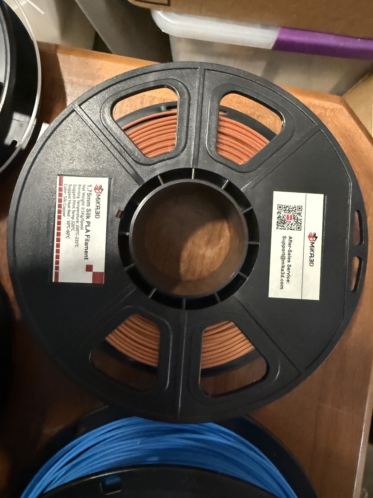 20 lb box of PLA – 1.75mm 3D Printer Filament, some brand new, see pics