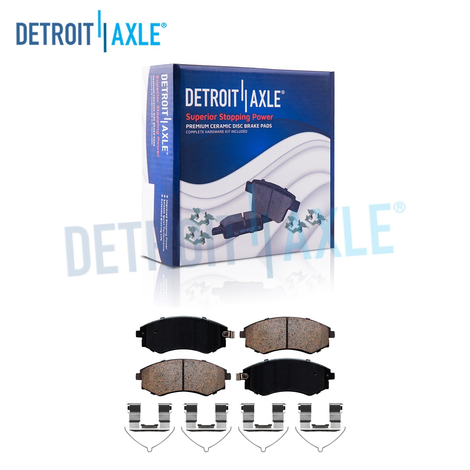Front Brake Pads for Elantra Sonata Tiburon Magentis Optima G20 Stanza Sentra