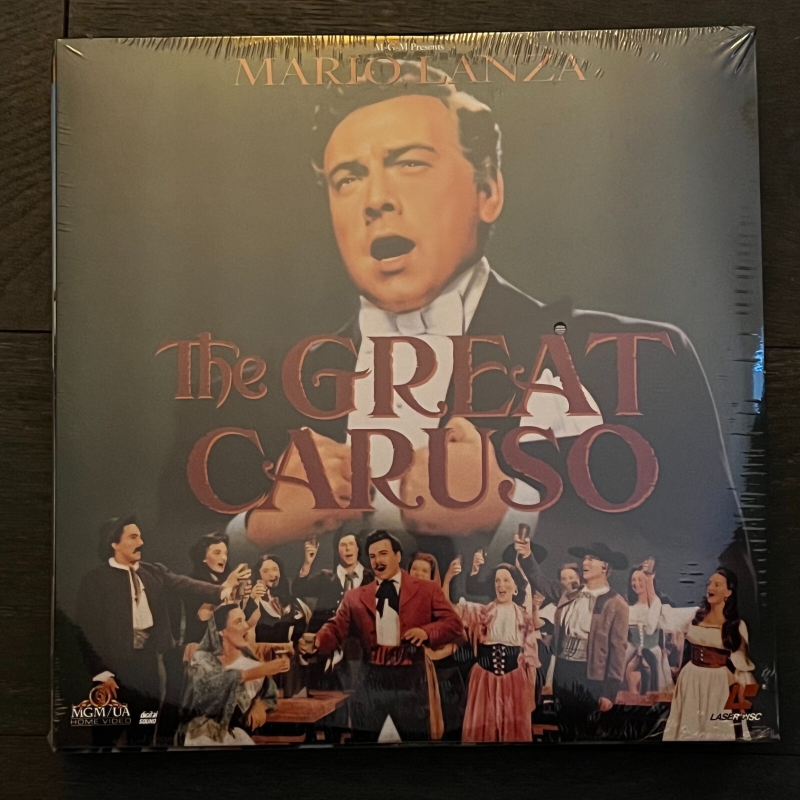 THE GREAT CARUSO Laserdisc LD [ML100067] NEW/SEALED