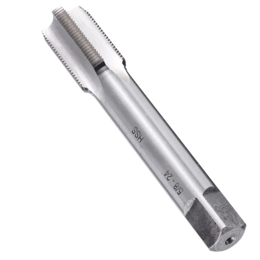 Multi Purpose 5/8 24 HSS Tap for Creating and Restoring Threads with Ease
