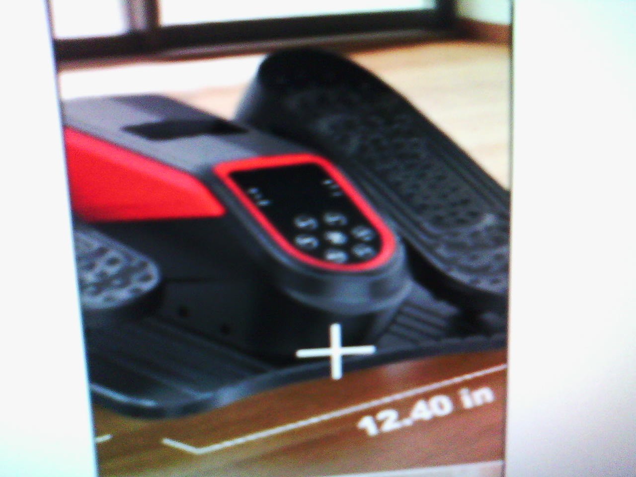 Elliptical Trainer w Remote Vari.Speed & Direction Under Desk Pedal Exer.Seniors