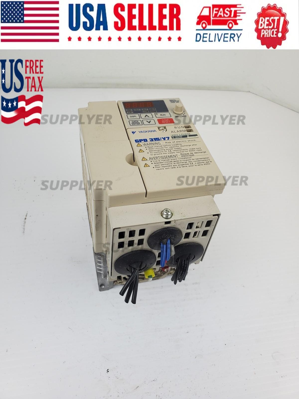 Yaskawa CIMR-V7AM42P2 Variable Speed Drive 3HP 5.5A 460V 3PH