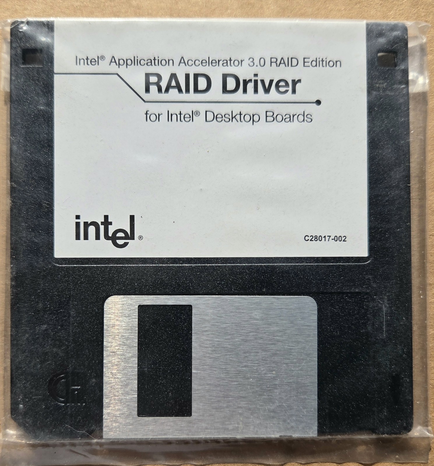 Intel Application Accelerator 3.0 RAID Edition Driver Floppy Disk for Intel Desk