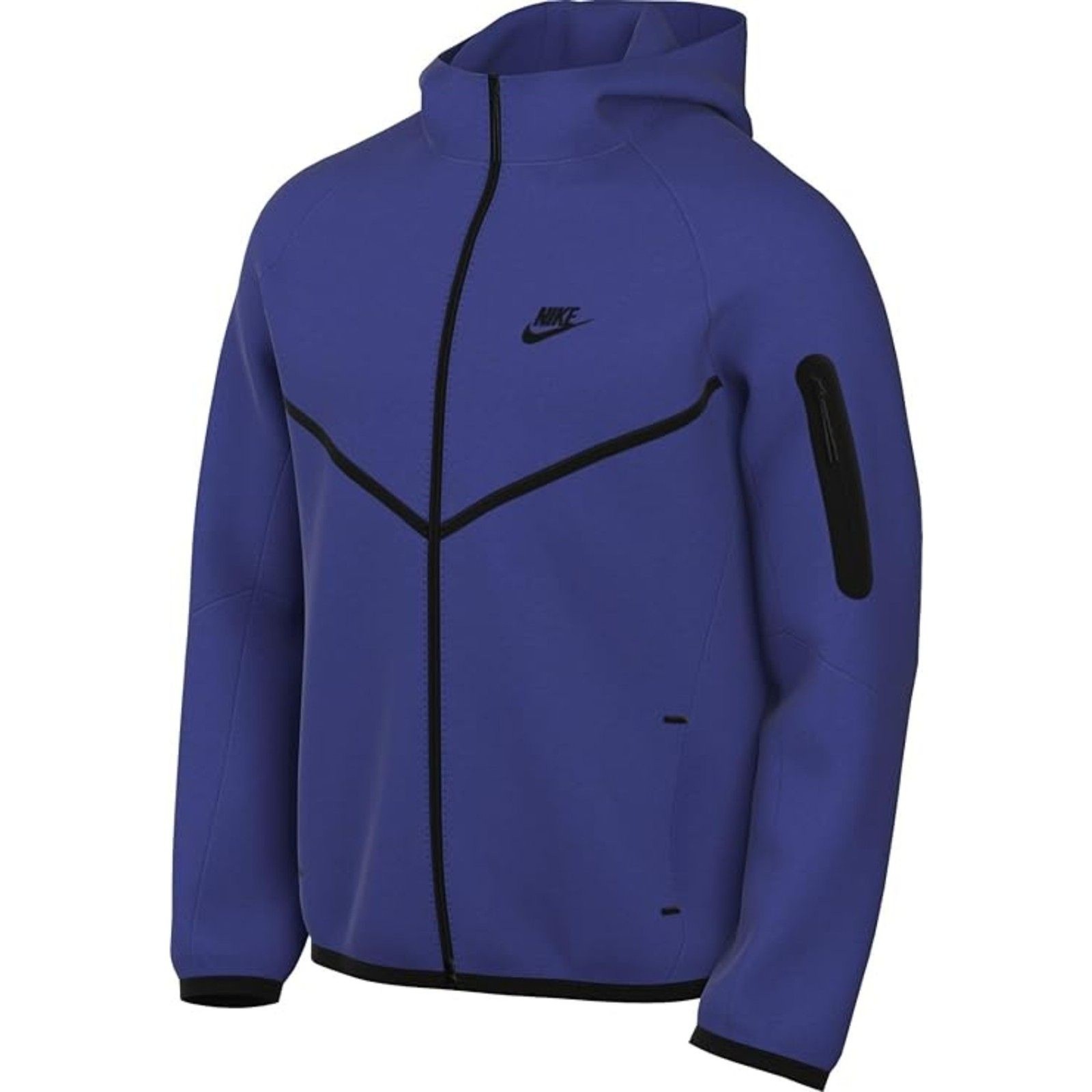 Nike Tech. Men's Fleece Windrunner Full-Zip Jacket SIZE M DEEP BLUE - HV0949-539