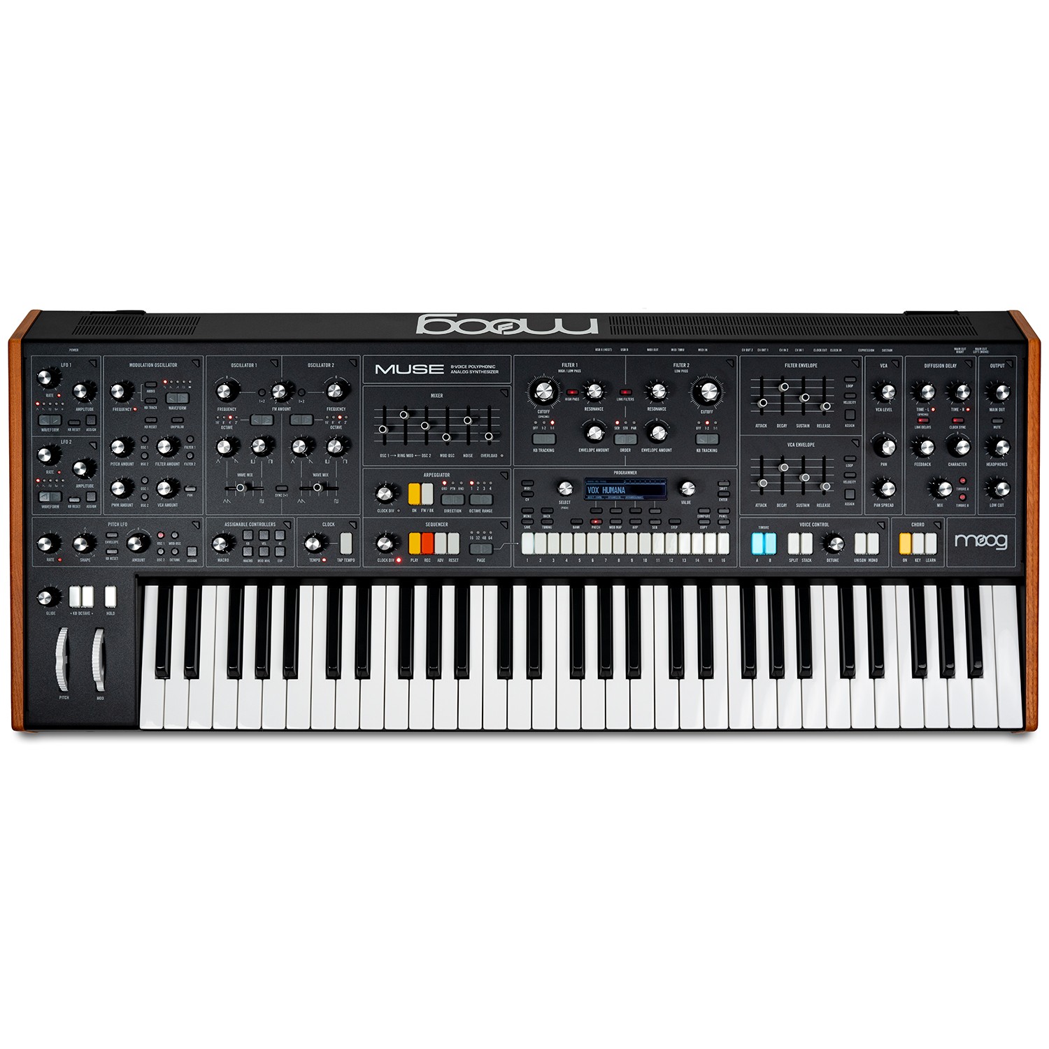Moog Music Muse 8-Voice Analog Bi-Timbral Polyphonic Synthesizer (Demo Deal)