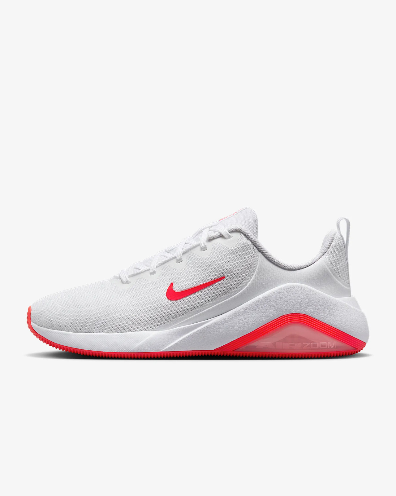Nike Air Zoom Bella 7 Womens Workout Shoes Size 9.5 White/Bright Crimson (FZ1689