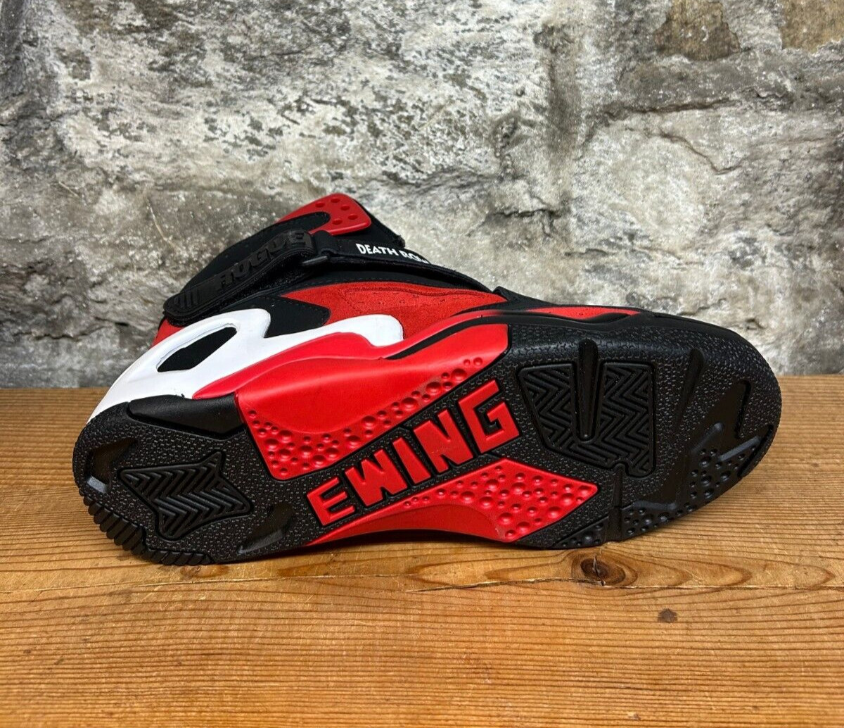 EWING ROGUE x DEATH ROW RECORDS Red/White/Black 1BM01784-602 New In Box