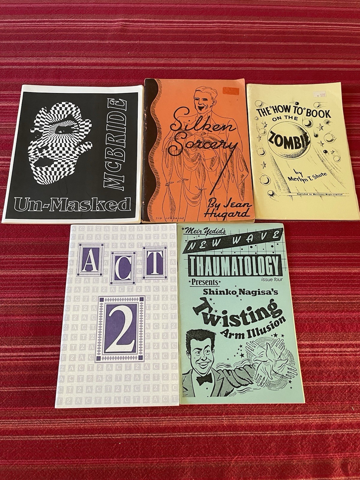 Magic Lecture Notes & Booklets on Stand Up Magic. Lot 1.Magic. Tricks. Stand Up.