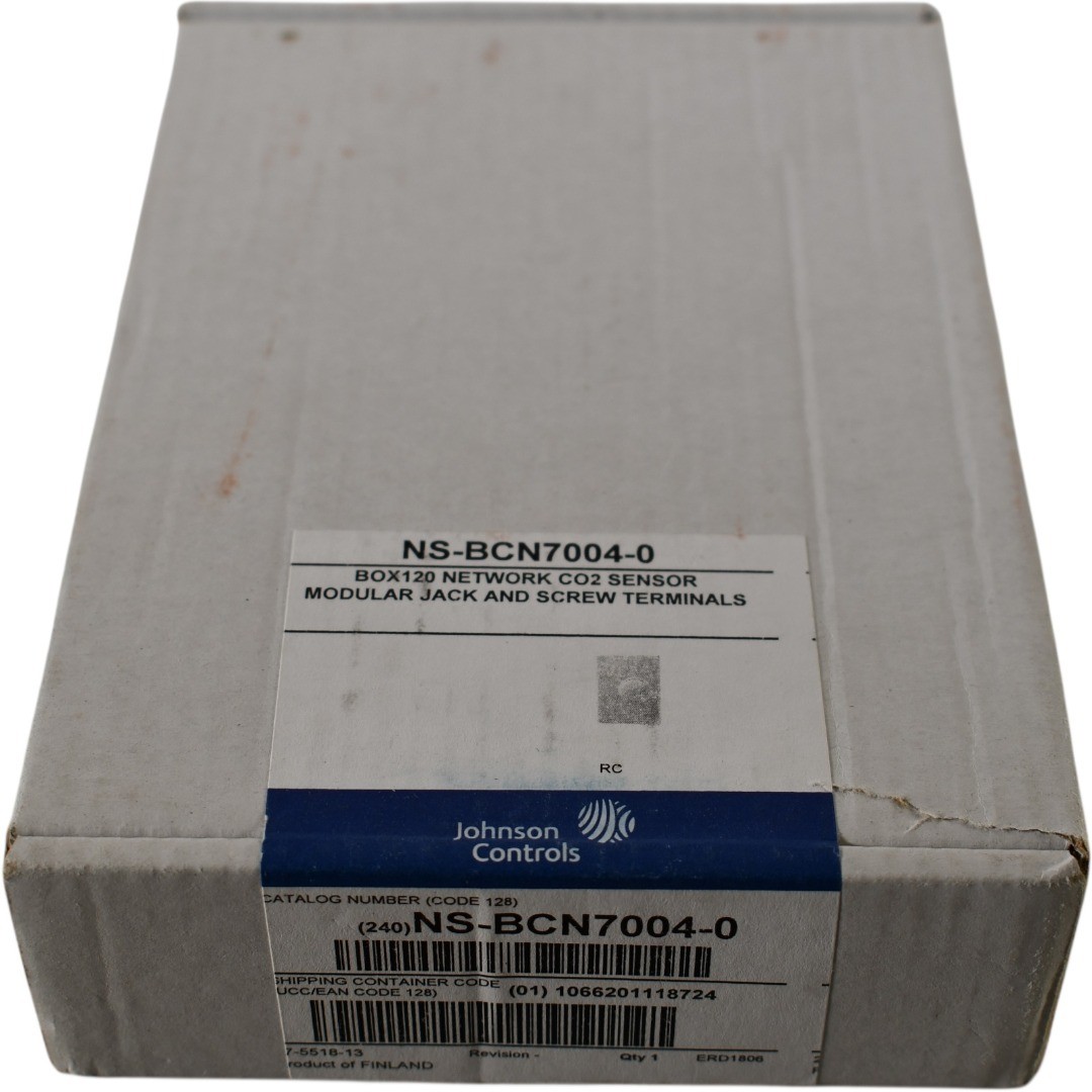 NEW Johnson Controls NSB8BNC040-0 Network Co2 Sensor BOX120