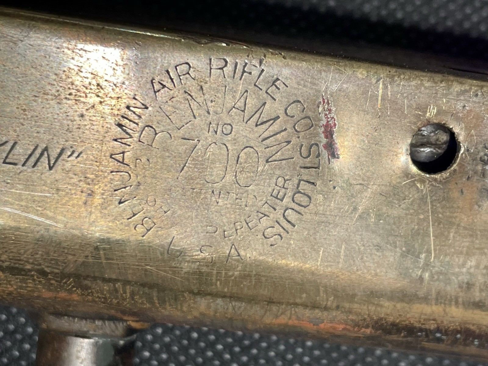 1930s Benjamin Model 700 BB Repeater Barrel/Working Slide Action..watch video