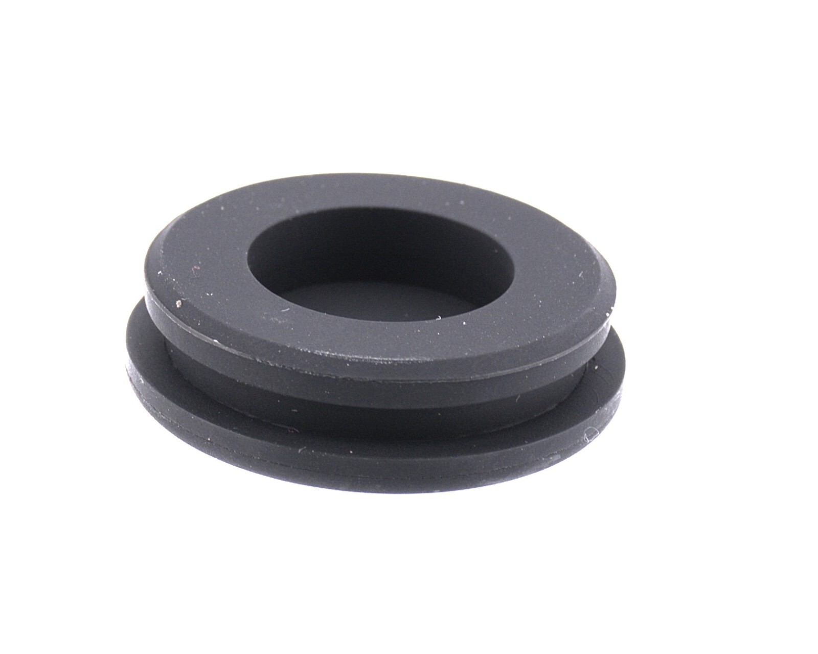 1 1/8" Hole Size Solid Rubber Grommet without Center Hole, Fits 1/8" Materials