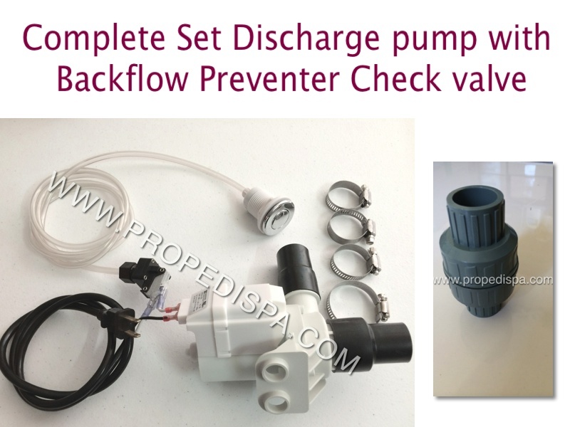 Complete Set power drain discharge pump motor nail pedicure spa chair - ON SALE