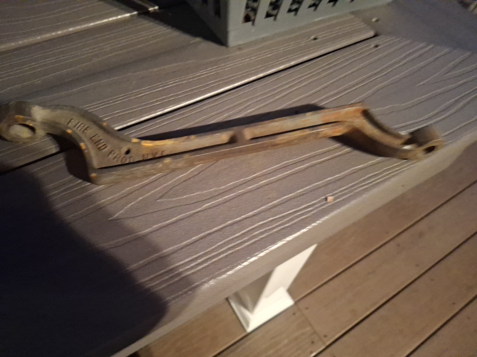 Standard Fire Hose Spanner Wrench - 1-1/2 In