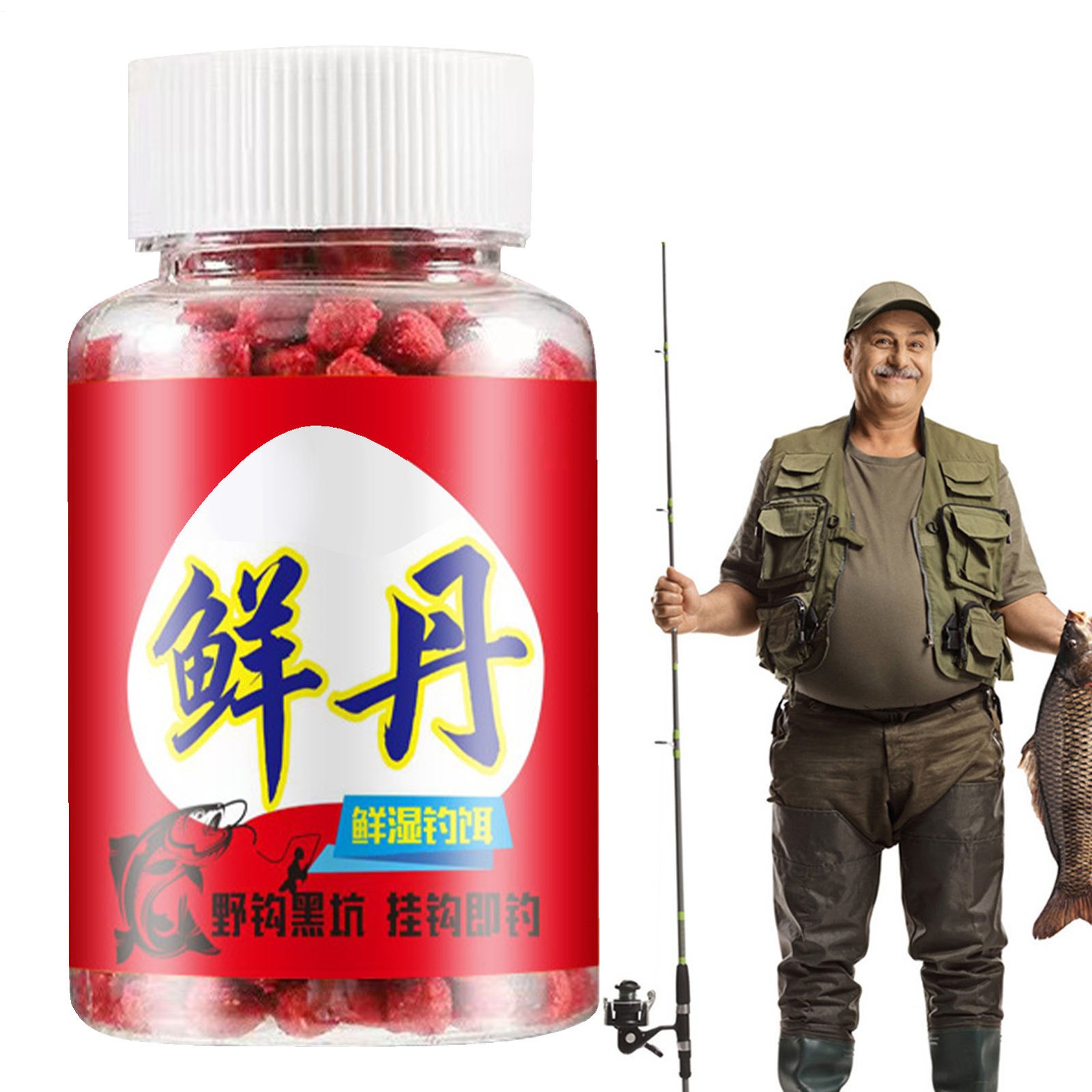 Hollow Fish Bait for Fishing,Universal Fishing Attractant Scent Baits Outdoor