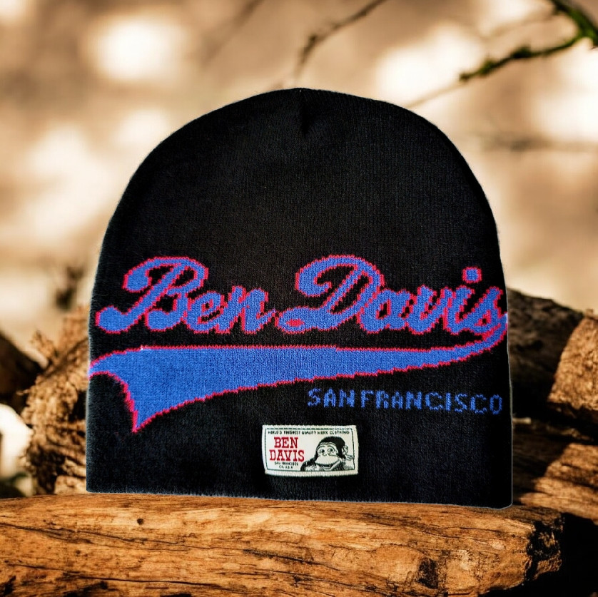 Ben Davis San Francisco Beanie Custom Japan Unisex Mens Skull Cap Knit Beanie