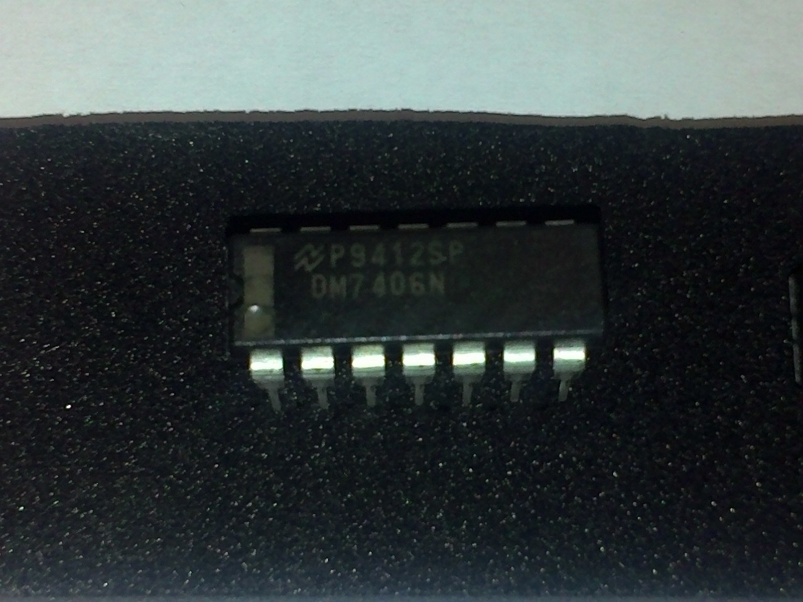 National DM7406N TTL HEX Inverter Buffer/Driver IC  USA Seller