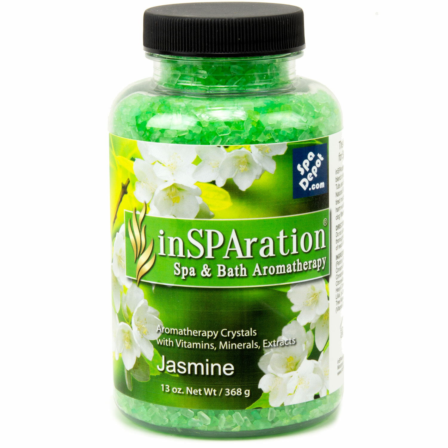 inSPAration Aromatherapy Crystals for Hot Tub, Spa & Bath - Jasmine - 13 oz.
