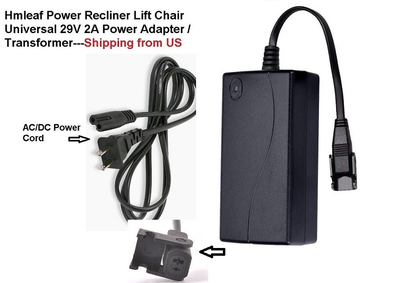 Okin Ashley Lift Chair Power Recliner Switching Power Supply Transformer cords