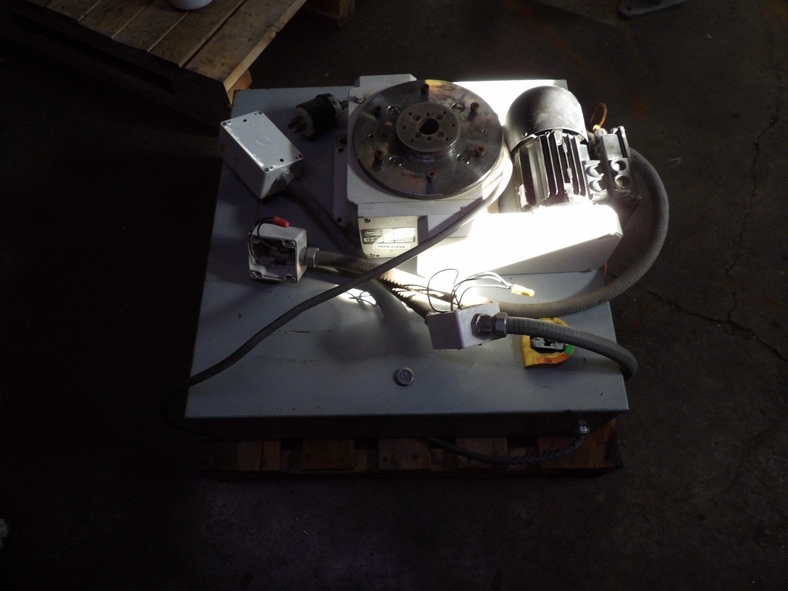 Weiss TC220T Rotary Indexing Table and controls