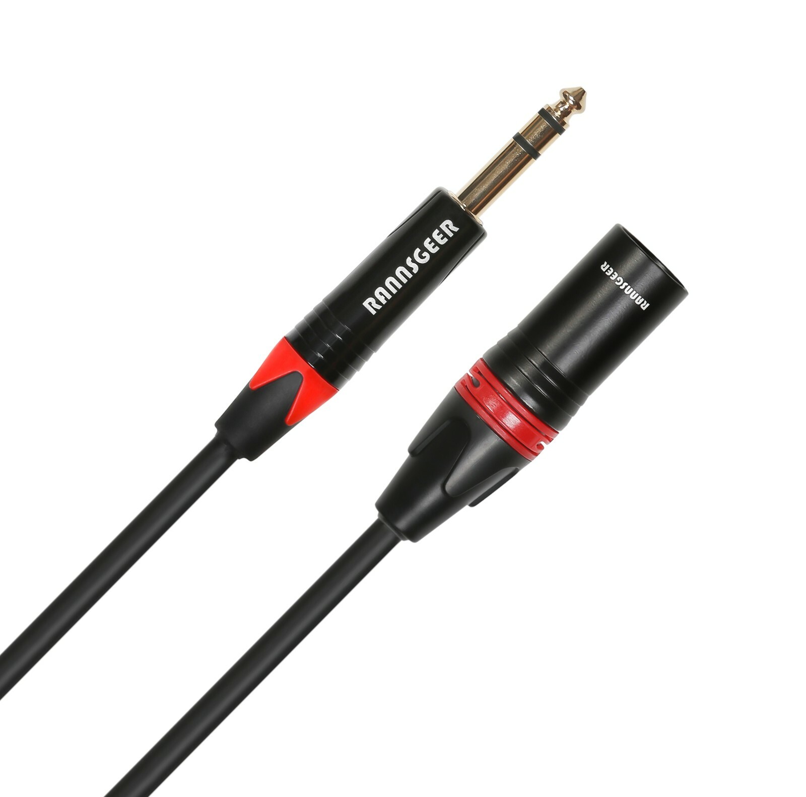 Rannsgeer Balanced 1/4" TRS to XLR Male Audio Cable 6.35mm Stereo Patch Cord