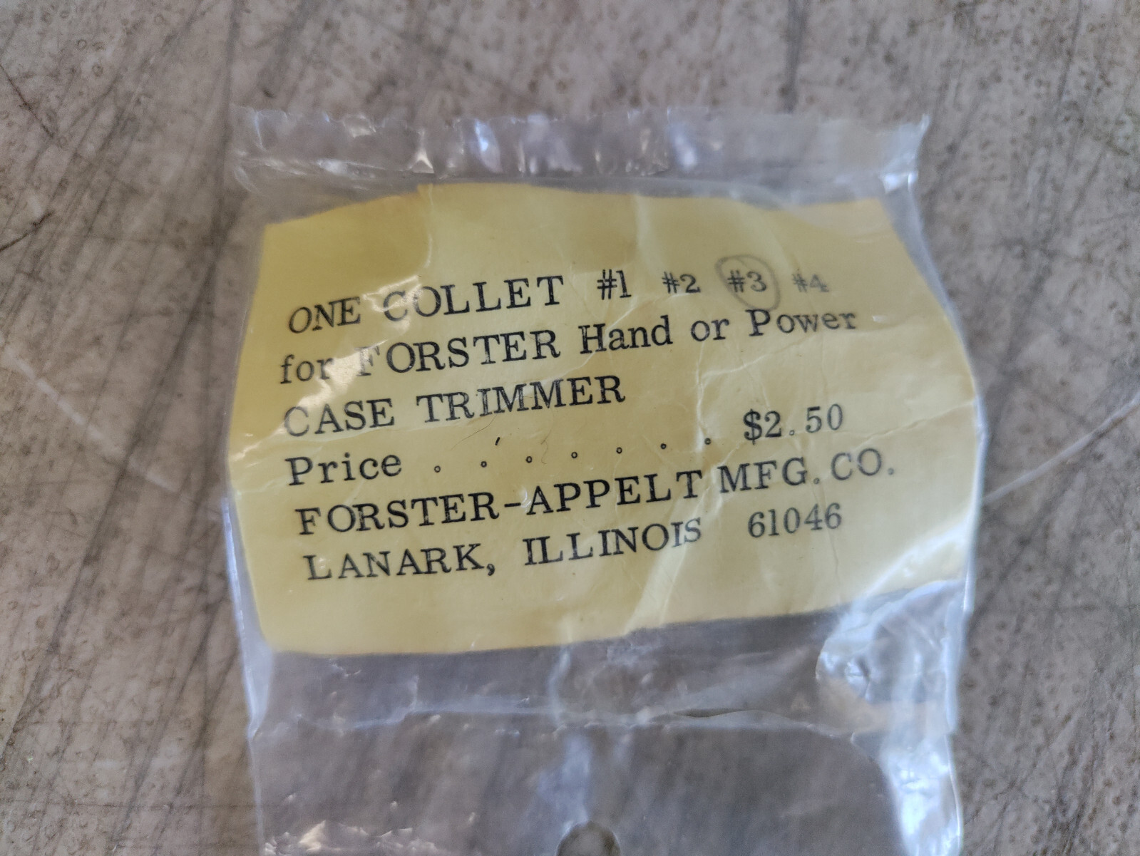 FORSTER COLLET #7 FOR FORSTER HAND OR POWER CASE TRIMMER