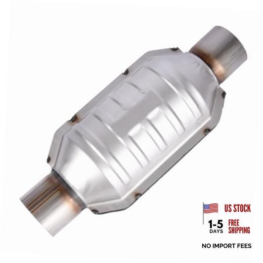 2.5" Universal Catalytic Converter, 2.5 Inch Inlet/Outle Cat Converter 2.5 inch