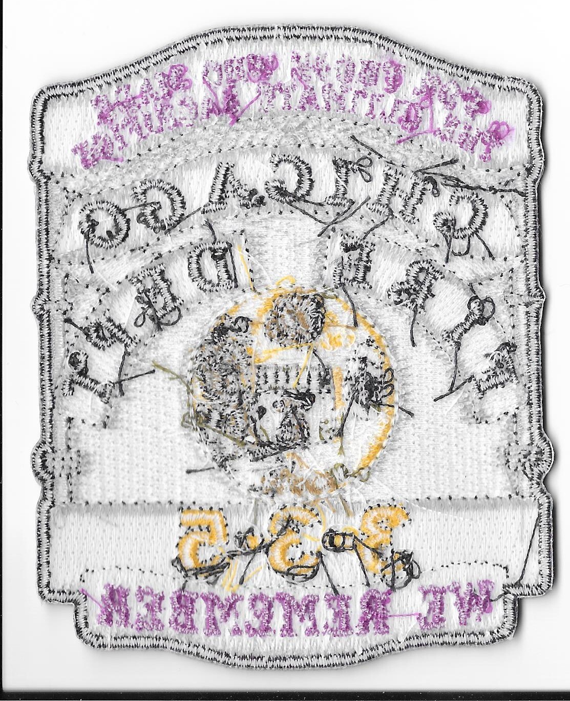 Chicago Fire Department, Illinois 3-3-5 We Remember Patch V1