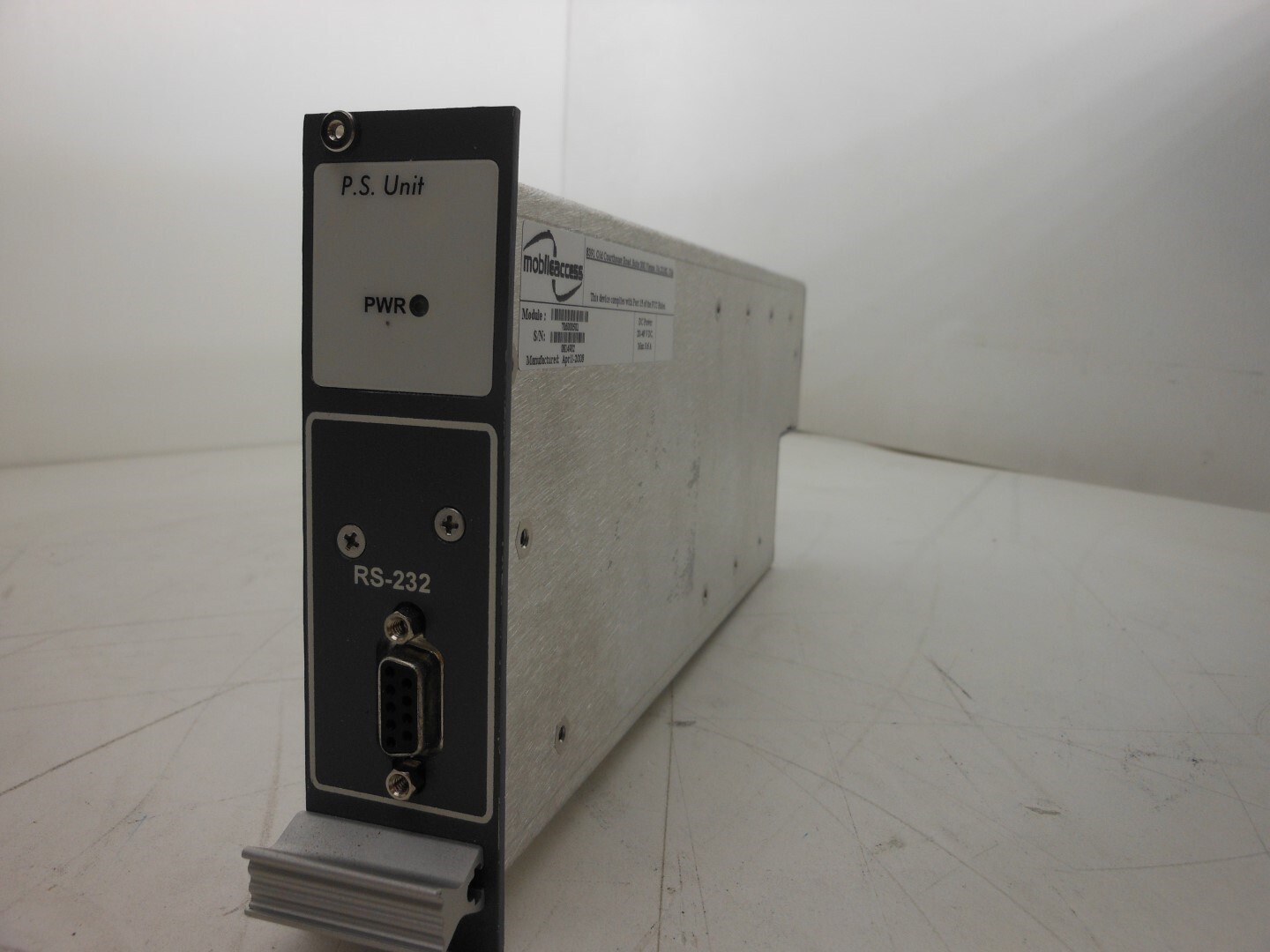 Mobile Access 70600501 P.S. Unit Defective As-Is