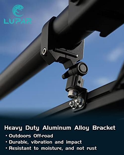 UTV Chase Lightbars C-Clamp Mounting Bracket Universal Fits 1.75" - 2 Inch
