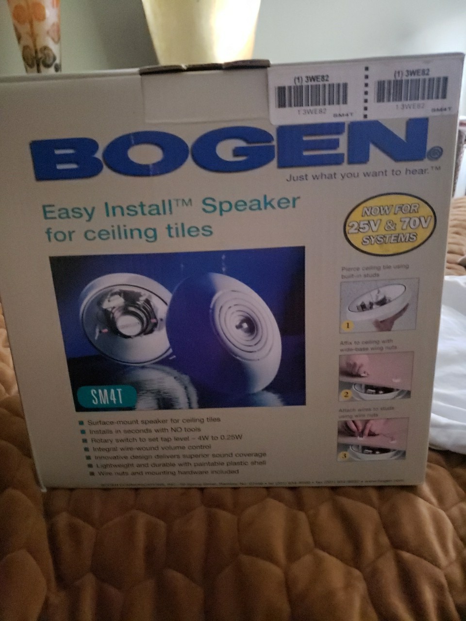 Bogen speakers SM1EZ