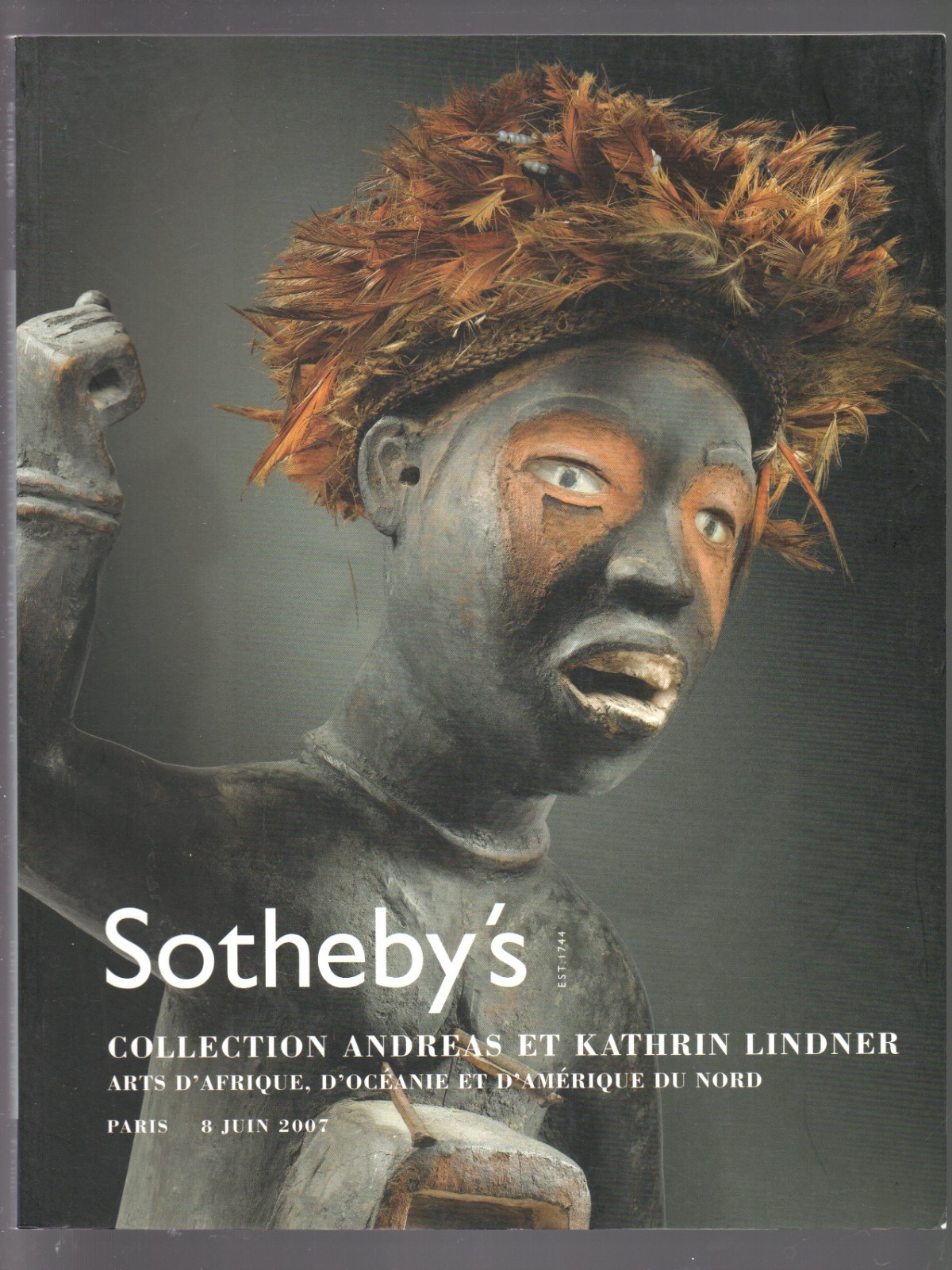 LINDNER Collection African Oceanic SOTHEBY'S 2007 Paris Arms Carvings Figures
