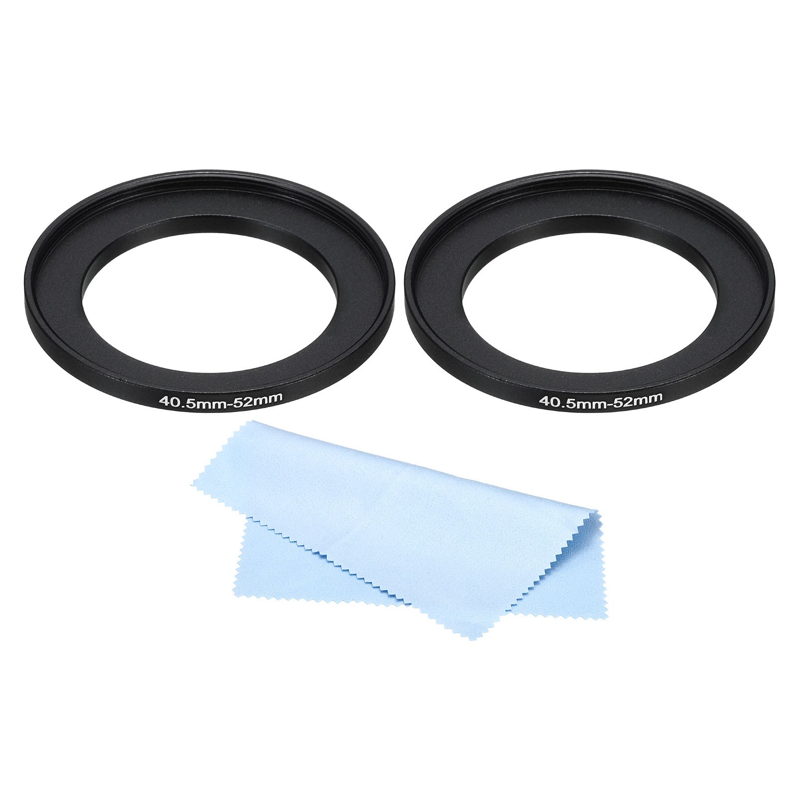 40.5mm-52mm Step Up Ring Camera Lens Filter Adapter Ring Filter with Cloth