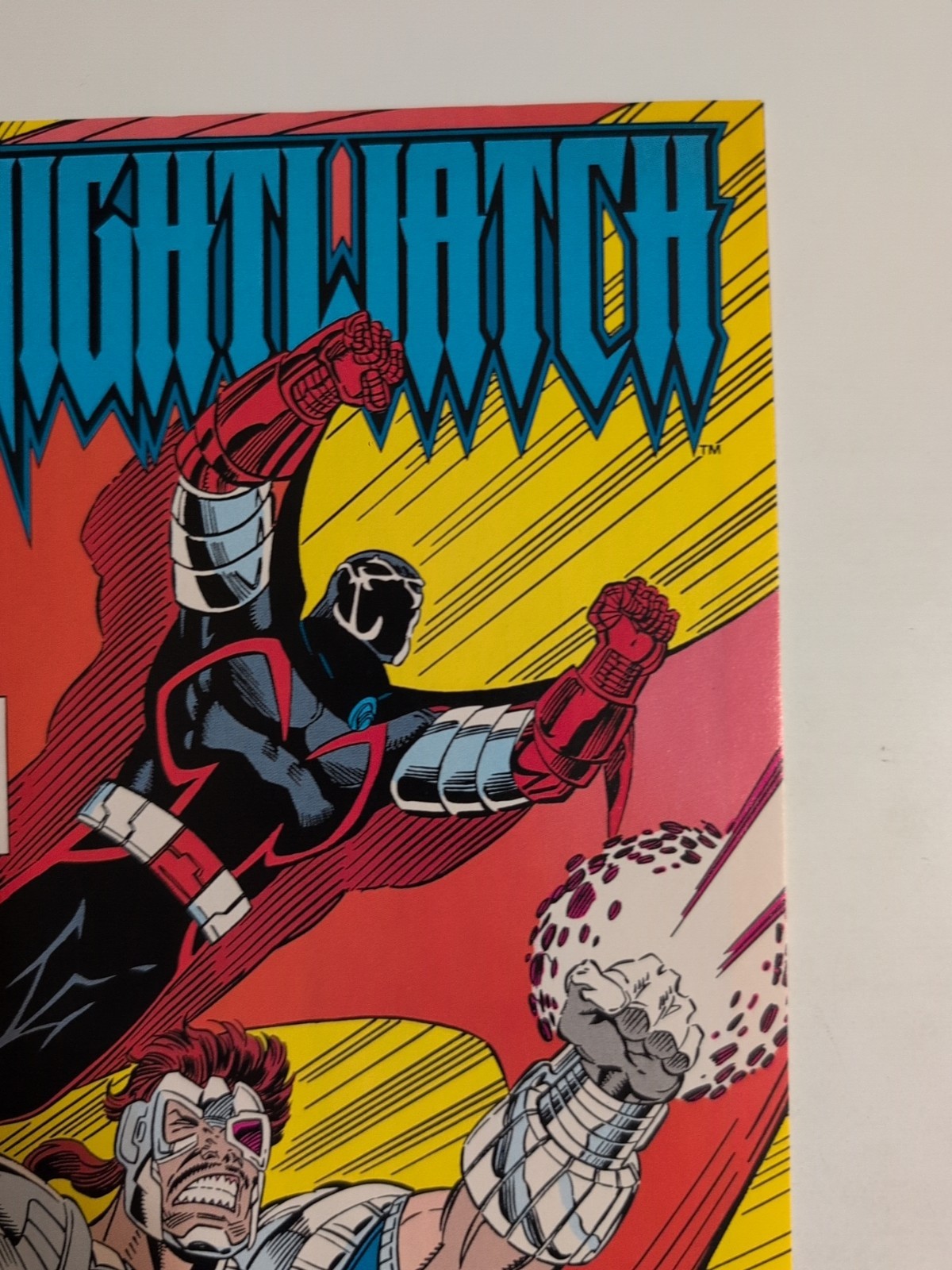 Nightwatch #4 Kevin Barnes Comic Book Marvel Comics 1994