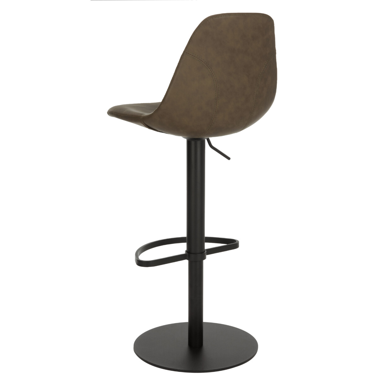 SAFAVIEH Sky Adjustable Swivel Bar Stool | Olive / Black |