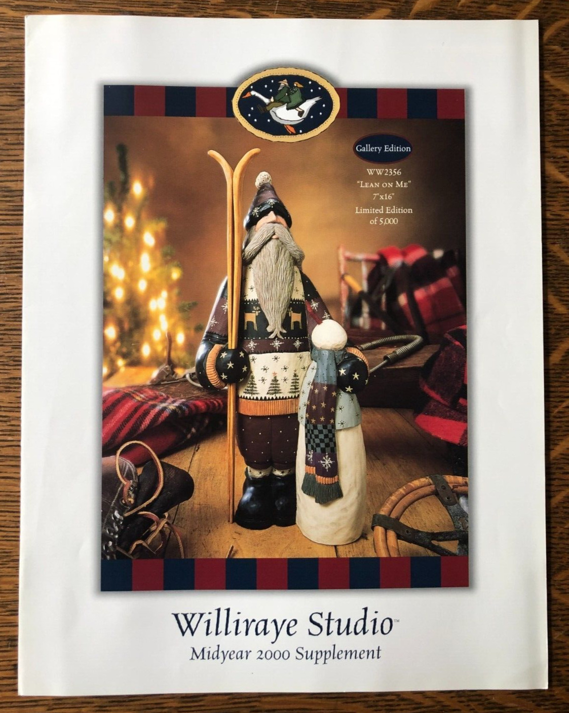 2000 MIDYEAR SUPPLEMENT  WILLIRAYE STUDIO CATALOG