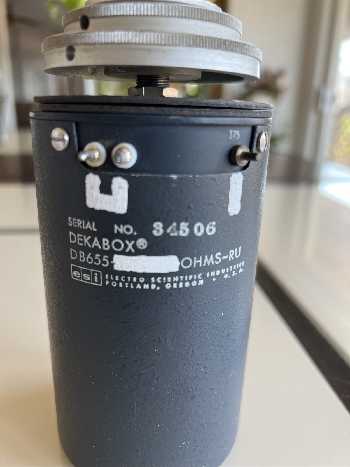 DEKABOX Electro-Measurements, Inc. Model DB-655 Resistor Box