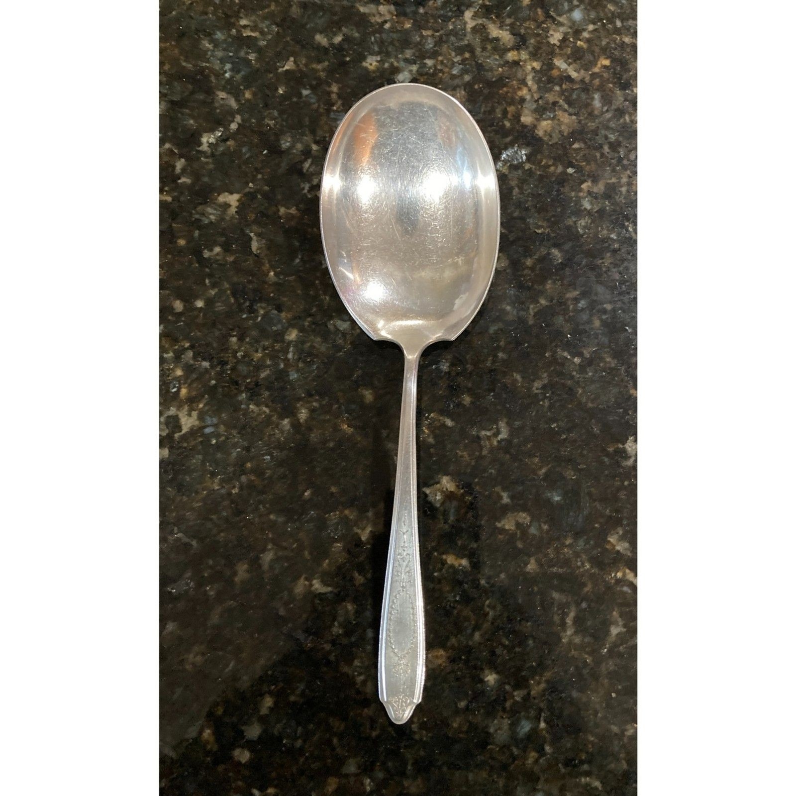 1921 Empire Rogers & Bros Silverplate Serving Spoon