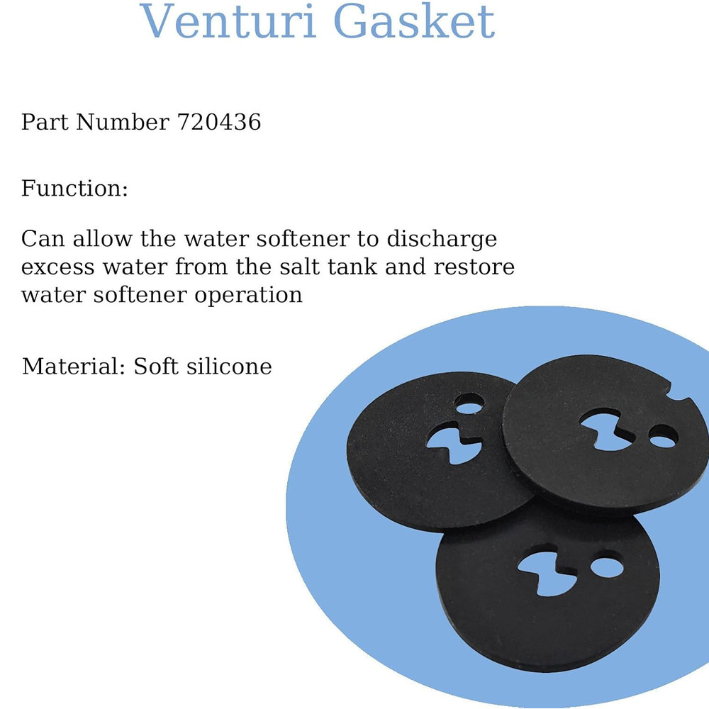 For 7204362 Water Softener Venturi Gasket Replacement For Whirl-Pool 7163663