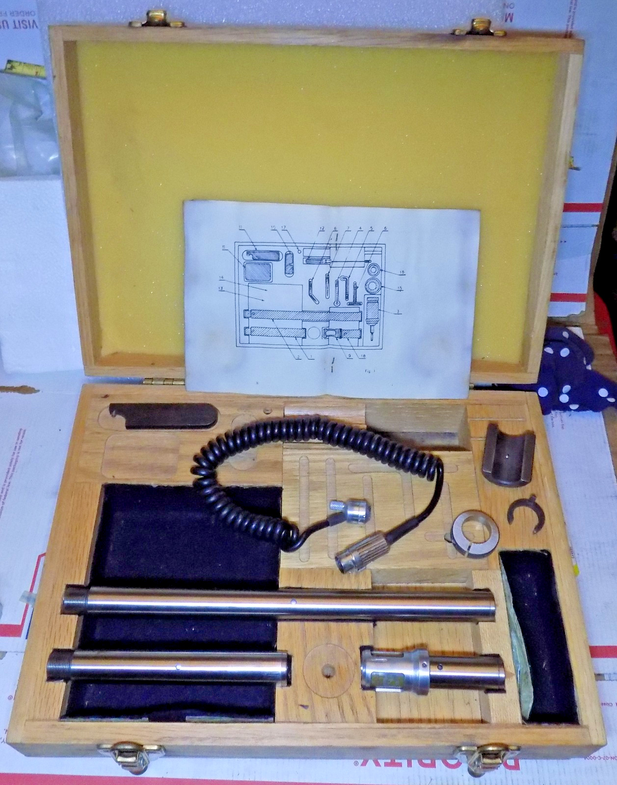 DEA TF6 TOUCHFINGER Parts for CMM comes as shown