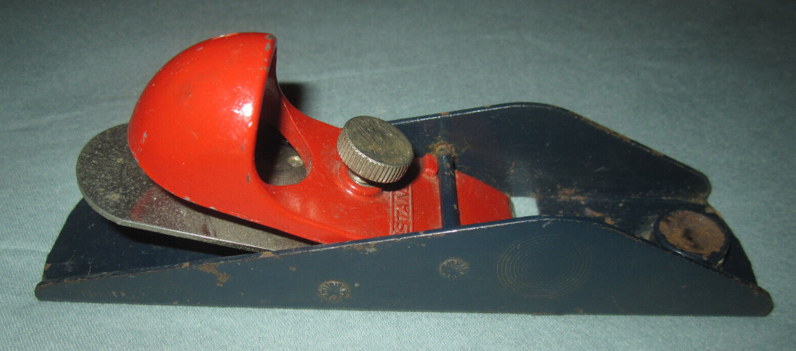 Vtg Stanley "Handyman" No. H102 block plane tool