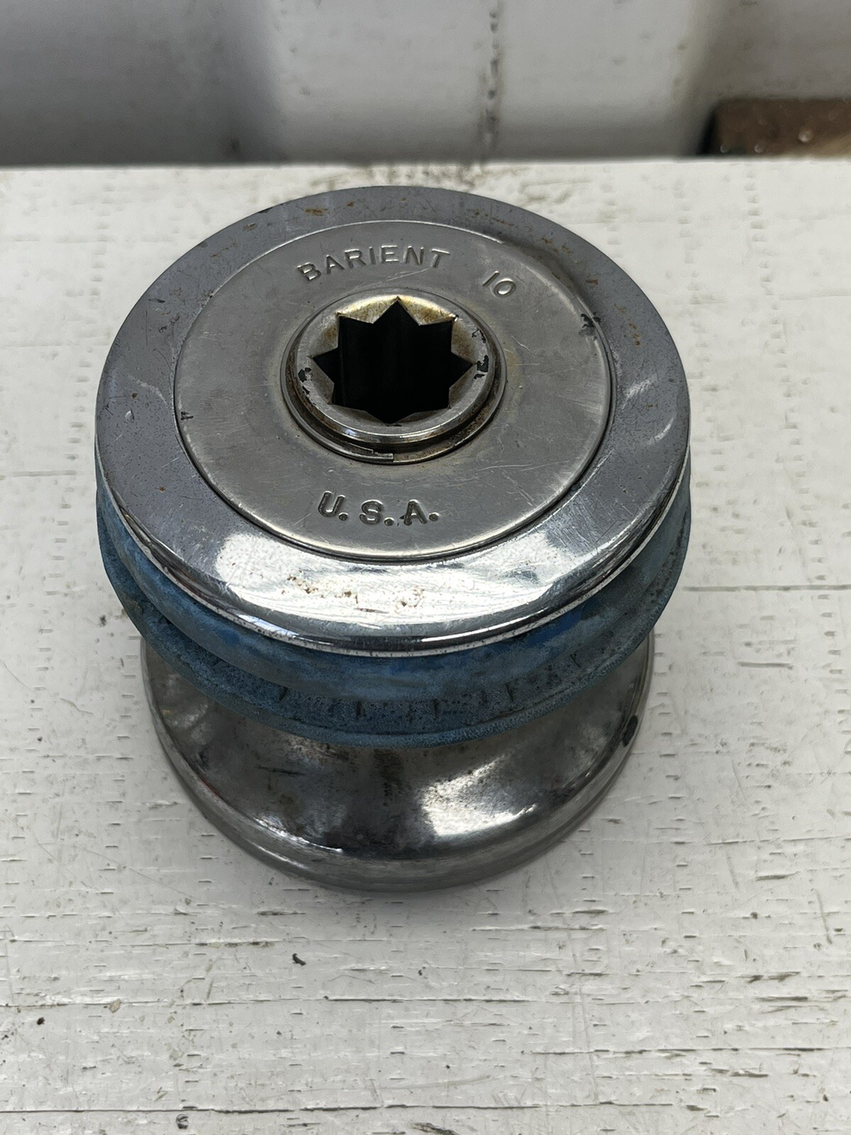 Barient 10 Stainless Sailboat Winch Single Speed