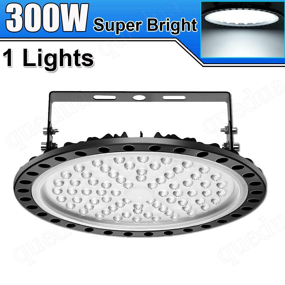 300W 300 Watt UFO LED High Bay Light Shop Lights Warehouse Gym Industrial Lamp A