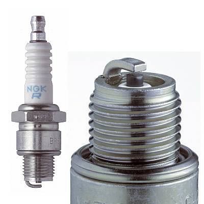 NGK Spark Plug 4122; Standard BR7HS 14 mm 0.500 in. Flat