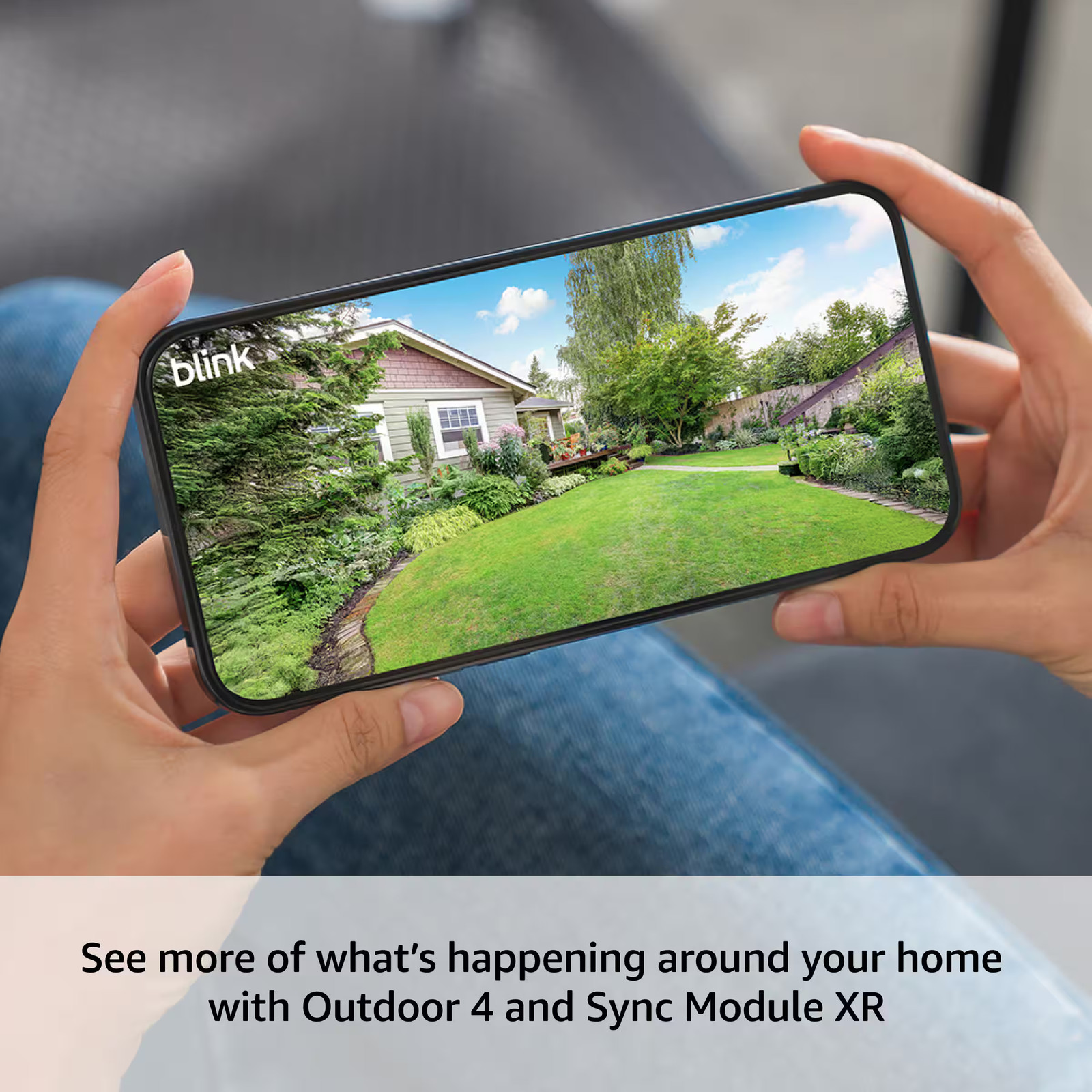 Blink - Outdoor 4 XR Wireless security camera with extended range, up to 40...