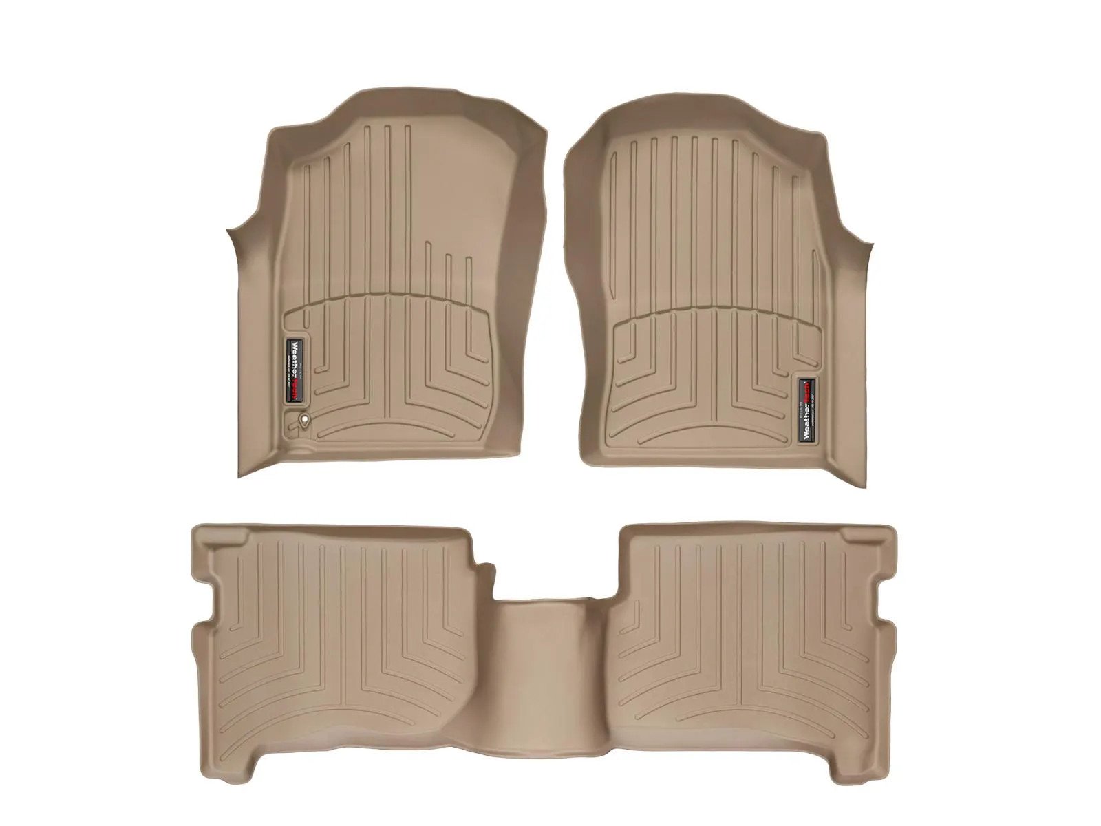 WeatherTech FloorLiner for 1996-2002 Toyota 4Runner - 1st & 2nd Row, Tan