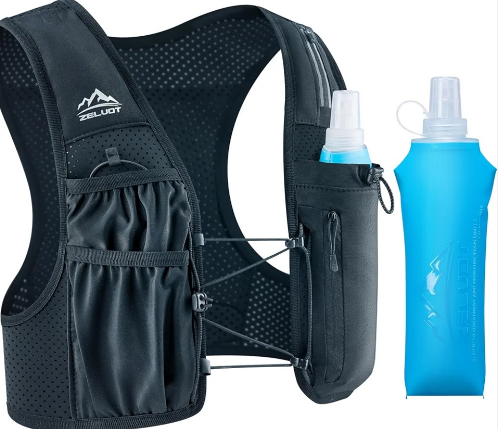 Running Vest Women Men, USA Original Patent, Adjustable Chest Straps Running M/L