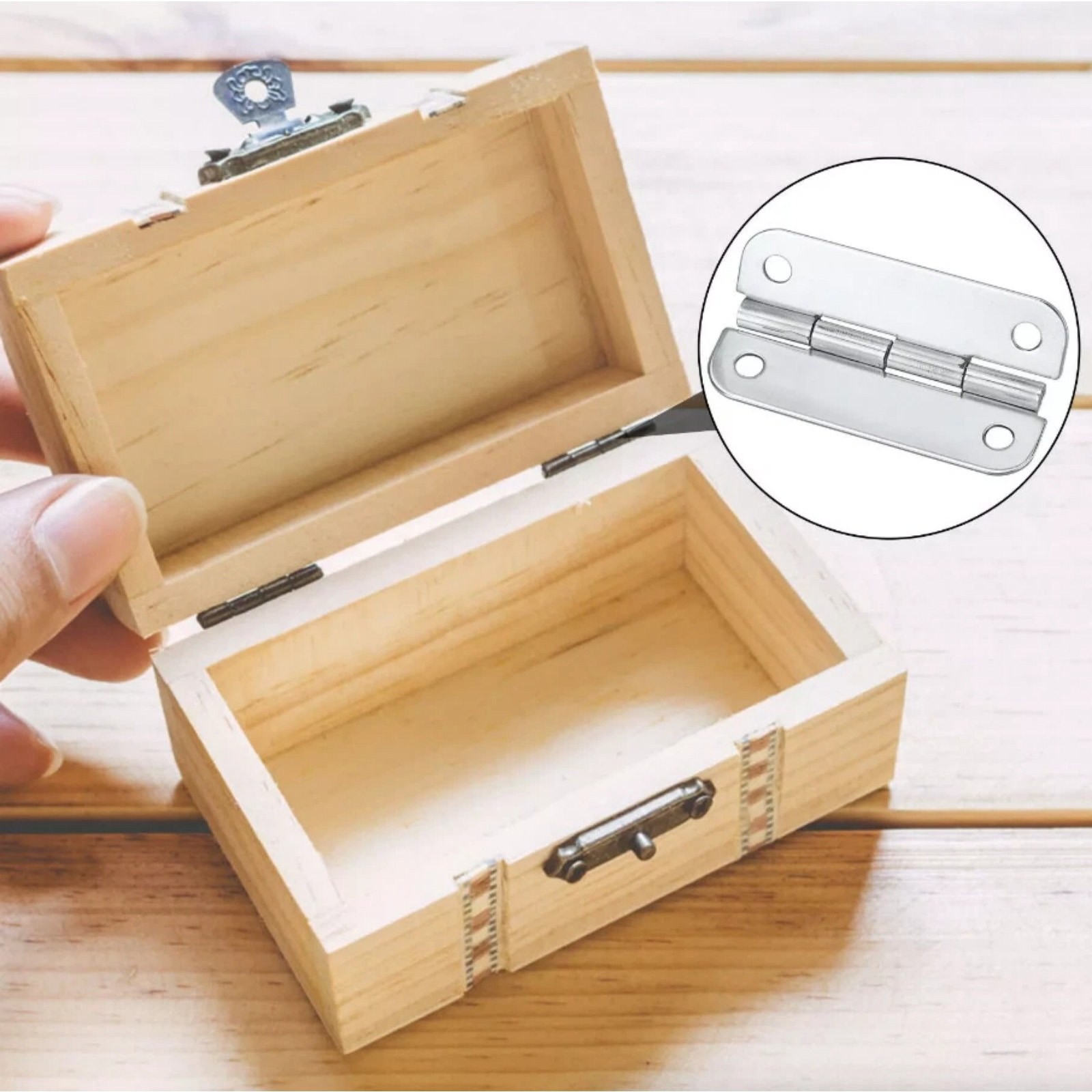 For Igloo Ice Box Replacement Hinges Stainless Steel 3PCS Kit with Screw Set