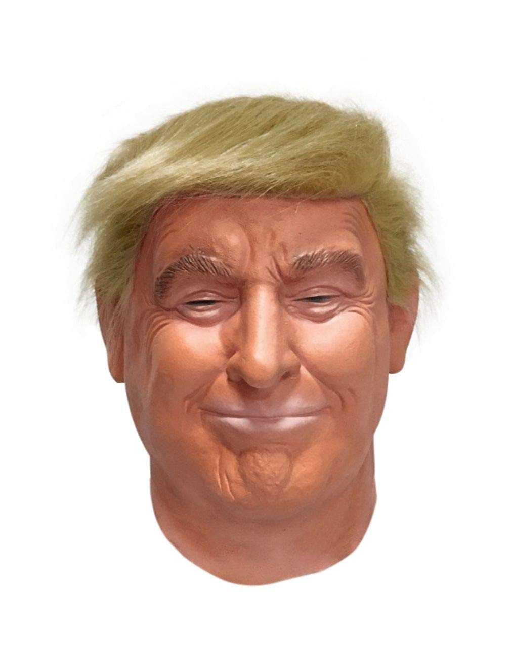 Latex Mask Realistic Celebrity Donald Trump Orange Adult Size Halloween Costume