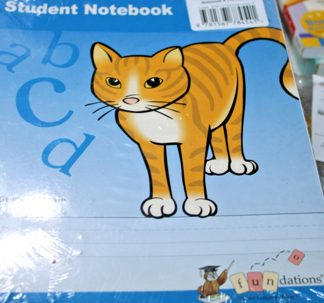 FUNdations Student Notebook    Level K  NEW  1 (ONE) Single Paperback
