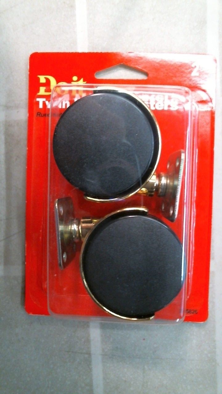 DoitBest 205826 Twin 2" Wheel Casters, FREE SHIPPING